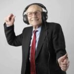 Man Listening to music