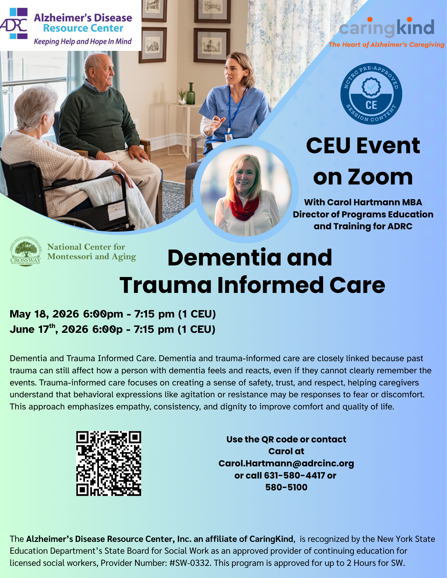 Dementia and trauma flyer